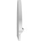 Ekena Millwork Elliptical 4 Spoke Architectural Grade PVC Combination Pediment, 60"W x 21-7/8"H x 2-3/4"P PEDPC060X220ELL04 - alternate 4
